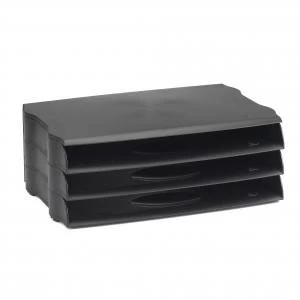 Image of Avery Desktop Range Wide Tray Bk Pack of 3