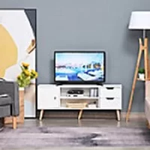 Image of Homcom TV stand White 280 x 444 mm