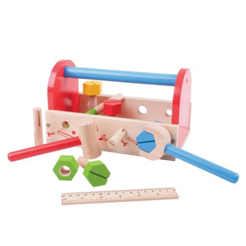 Image of Bigjigs Toys Children's - My Tool Box 16 Pieces