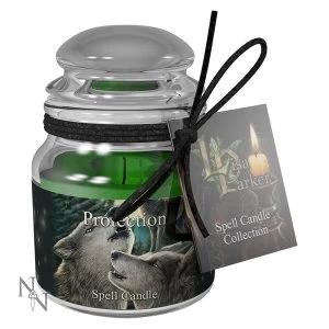 Image of Lavender Pack Of 6 Protection Spell Scented Candle 180g