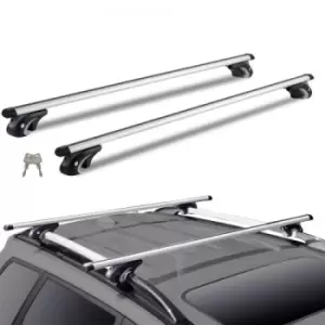 Image of VEVOR Universal Roof Rack Crossbar for Vehicle with Side Rail Aluminum with Lock