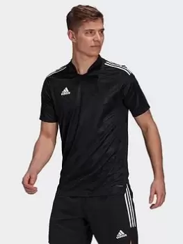 Image of adidas Condivo 21 Primeblue Jersey, Red/White, Size S, Men