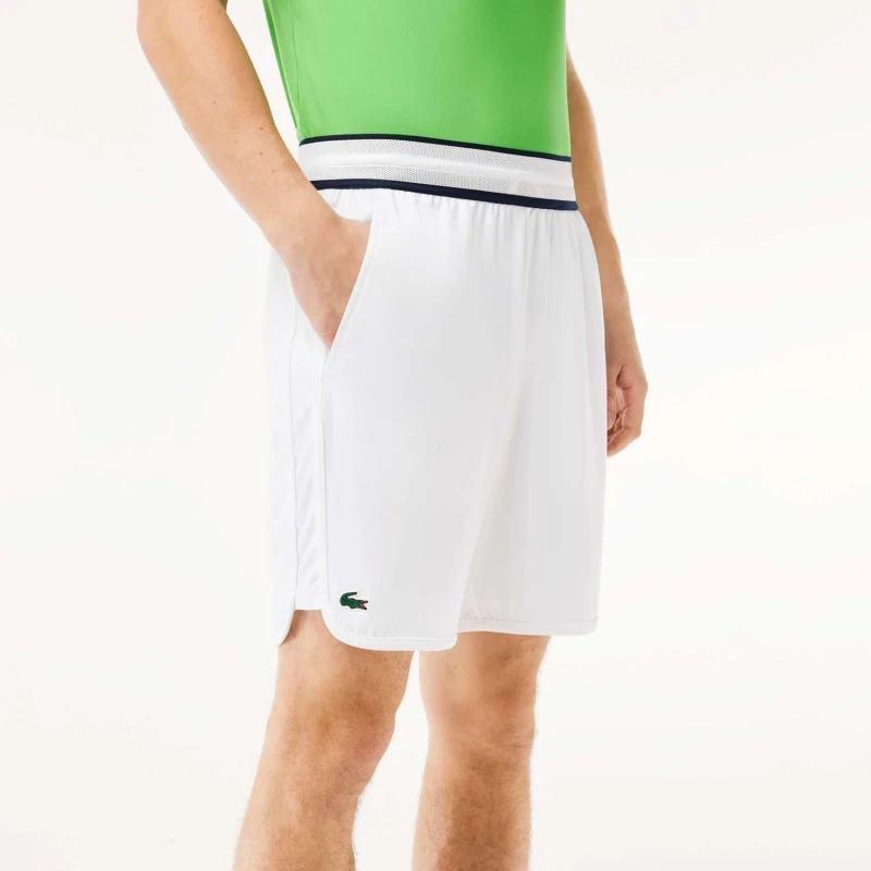 Image of Lacoste Tennis X Daniil Medvedev Shorts White male 2XL