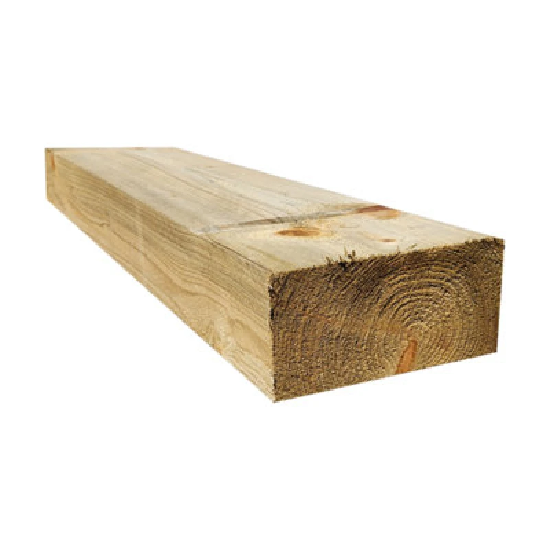 Image of Snowdon Timber Treated Sleeper (H) 100mm (W) 200mm (L) 1.2M - Pack Of 2