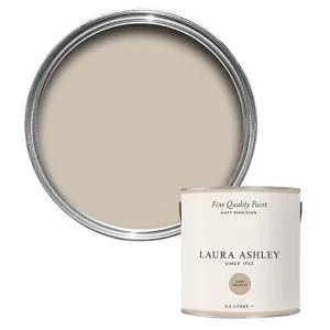 Image of Laura Ashley Soft Truffle Matt Emulsion Paint, 2.5L