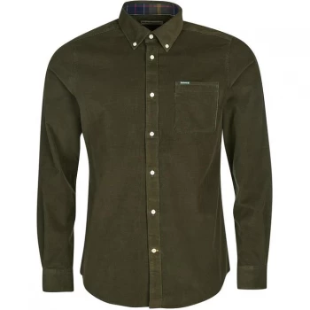 Image of Barbour Ramsey Tailored Shirt - Forest GN91