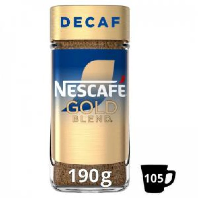 Image of Gold Blend Decaf 190g Jar - PACK 6 NWT1150P NWT1150P