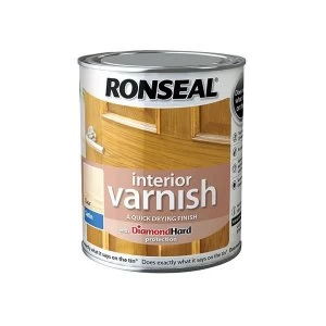 Image of Ronseal Interior Varnish Quick Dry Matt Beech 250ml
