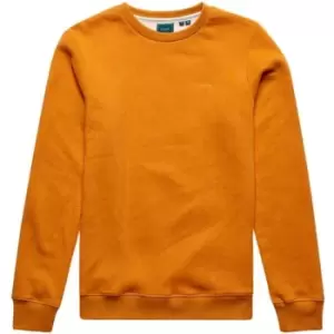 Image of Superdry Basic Crew Neck Sweatshirt - Orange