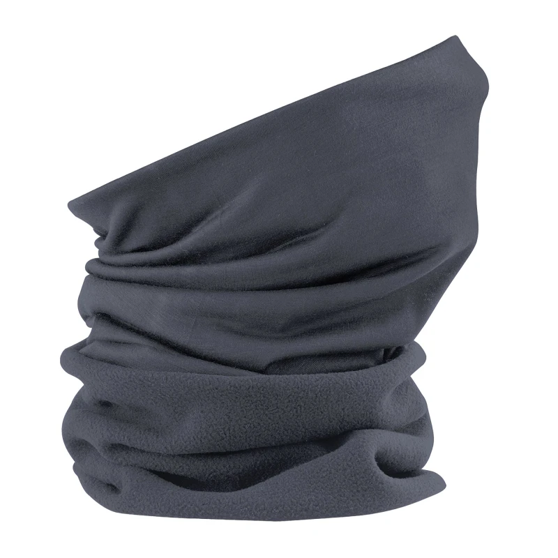 Image of Beechfield Beechfield Men Morf SupaFleece Neck Warmer in Mid Grey Mid Grey One Size Male 5063527356802
