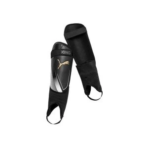 Image of Puma King IS Shin & Ankle Guards Black/Gold - Small