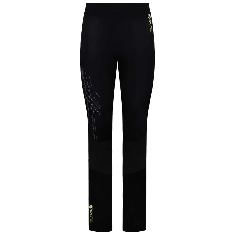 Image of Skins Womens A400 Black Leggings Size: Large Black Female L