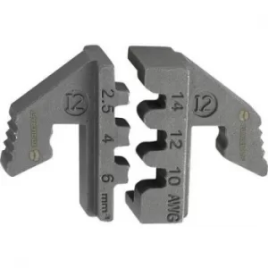 Image of TOOLCRAFT PLE-0I2 818646 Crimp inset PV connector Suitable for (pliers) MC4 2.5 up to 6 mm² Suitable for brand TOOLCRAFT PZ-500