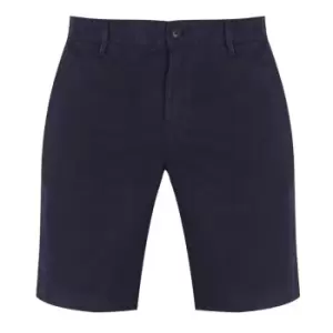 Image of Boss Schino Slim Chino Shorts - Blue