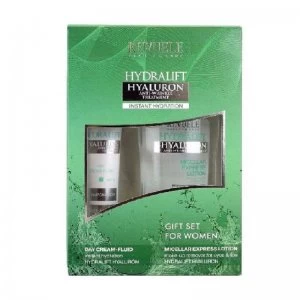 Image of Revuele Hydralift Anti-Wrinkle Treatment Day Cream & Micellar Lotion 2 Piece Gift Set