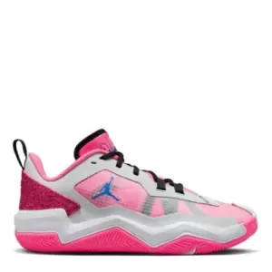 Image of Jordan One Take 4 Energizer, White/Game Royal-Pink Blast-Photon Dust, size: 11, Male, Basketball Performance, DO7193-104
