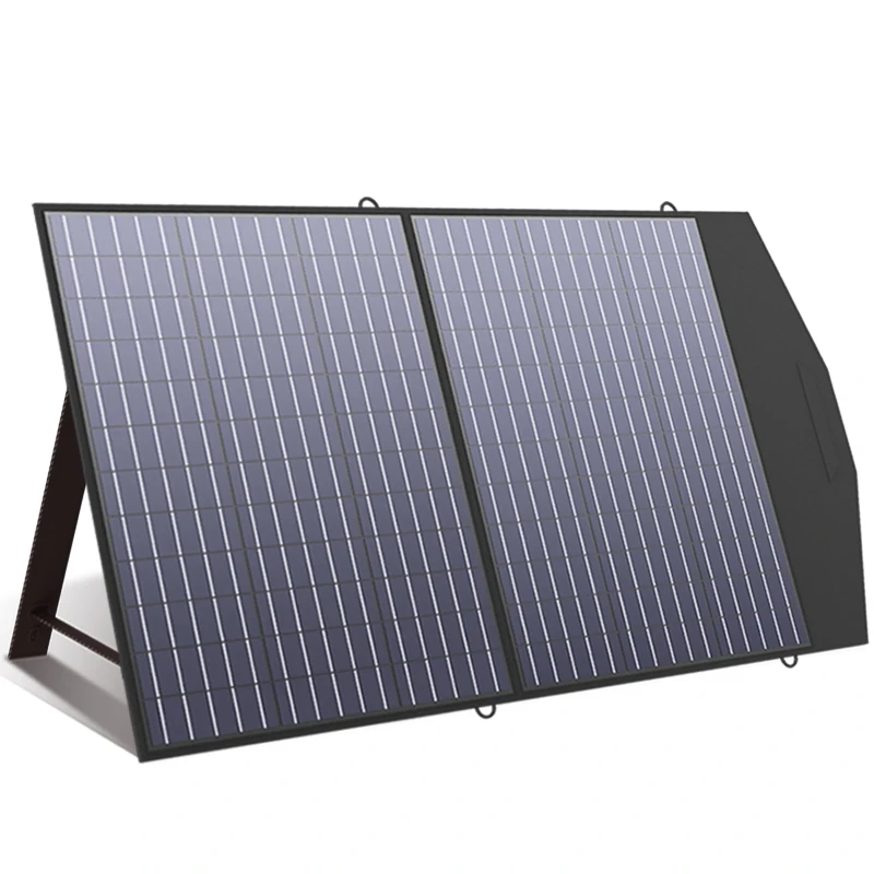 Image of ALLPOWERS SP027 Foldable Portable Solar Panel 100W / 200W Solar Battery Charger Outdoor Emergency Backup Power for Camp RVs Home