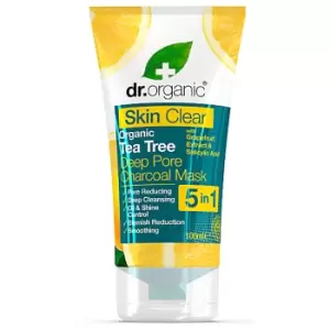 Image of Dr Organic Skin Clear Deep Pore Charcoal Face Mask