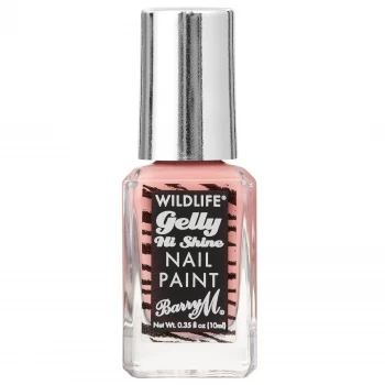 Image of Barry M Cosmetics Wildlife Nail Paint 10ml (Various Shades) - Tropical Pink