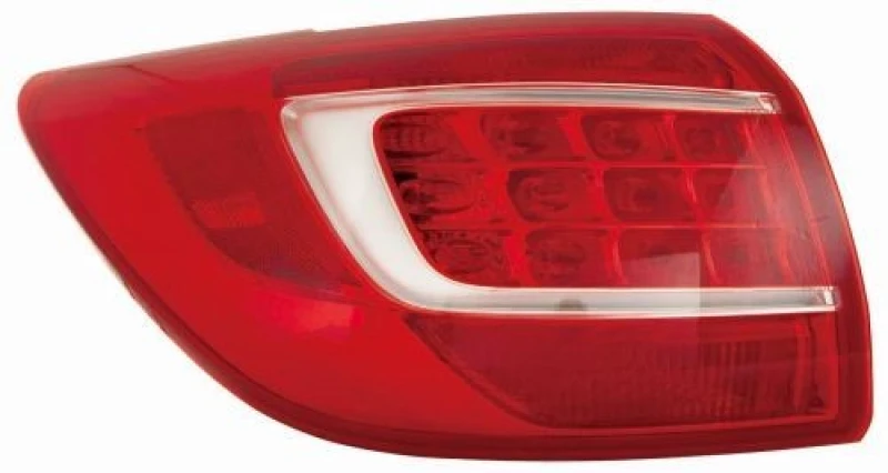 Image of ABAKUS 223-1951R-UE Rear light Outer section, without bulb, Right, P21/5W Combination Rearlight (391)