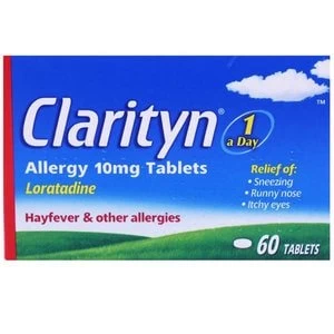 Image of Clarityn Allergy & Hayfever Cetirizine Tablets 60s