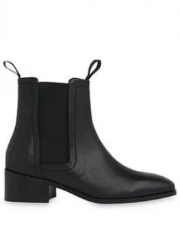 Image of Whistles Fernbrook Leather Chelsea Boot - Black