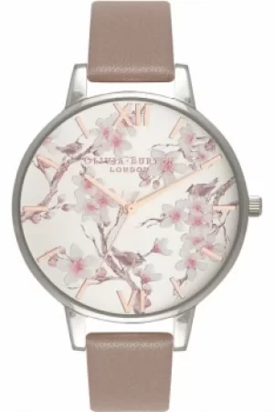 Image of Ladies Olivia Burton Parlour Floral Print Watch OB16PL31