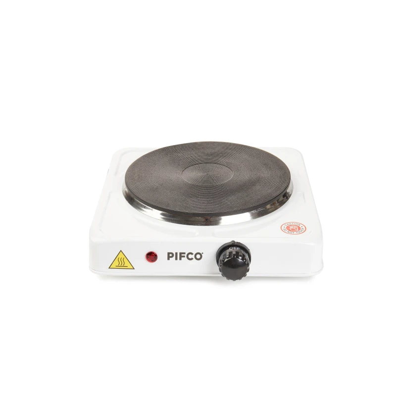 Image of Pifco 204783 204783 Portable Single Electric Hob - White Pifco 204783