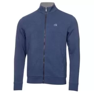 Image of Calvin Klein Golf Zip Jacket - Blue