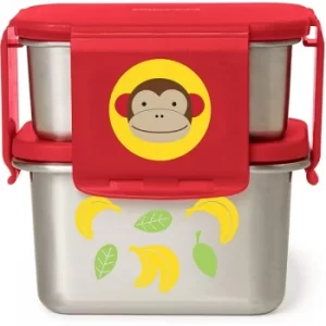 Image of Skip Hop Stainless Steel Monkey Lunch Kit
