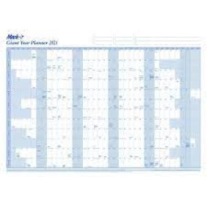 Image of Mark-it Giant Year Planner 2021 21YP