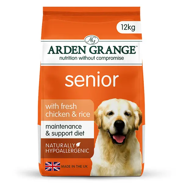 Image of Arden Grange Senior Dog Food 12kg