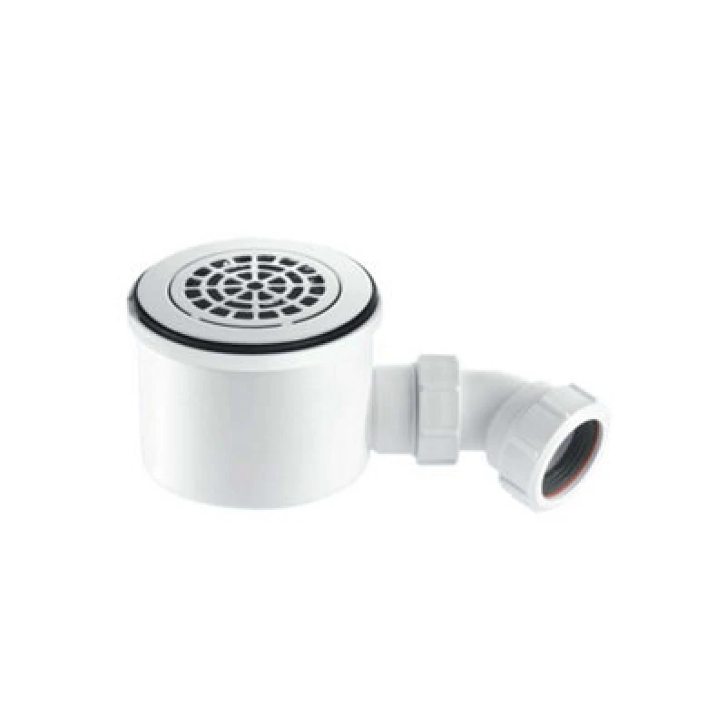 Image of McAlpine ST90CPB-P-HP2 1.5" 90mm Hi-Flow Shower Trap White
