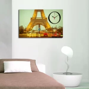 Image of 5070CS-71 Multicolor Decorative Canvas Wall Clock