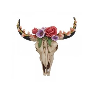 Image of Floral Wilderness Small Animal Skull