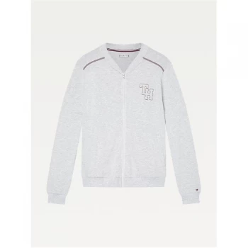 Image of Tommy Bodywear Retro Classic Zip Top - Ice/Grey/Htr