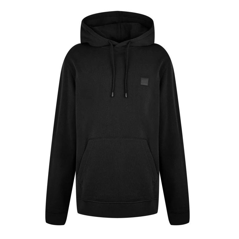 Image of Boss Wetalk Logo Patch Hoodie - Black M
