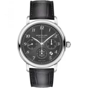 Image of Mens Mont Blanc Star Legacy Automatic Chronograph Watch