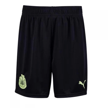Image of Puma Newcastle United Third Shorts 2020 2021 Junior - Black