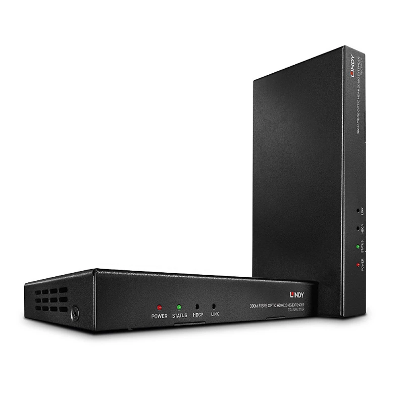 Image of Lindy 300m Fibre Optic HDMI 18G & IR Extender