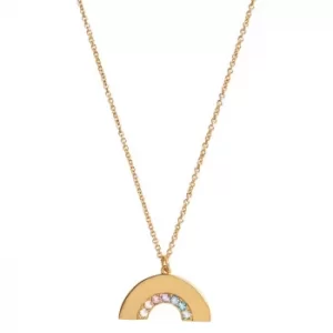 Image of Olivia Burton Rainbow Yellow Gold Tone Pendant