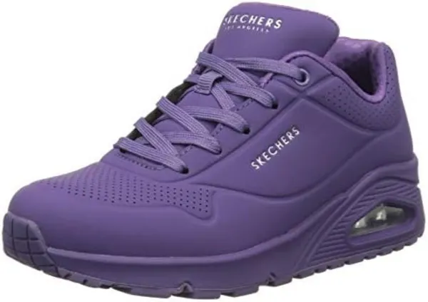 Image of Skechers Uno Trainers Low Trainers 4 (37) Purple 27075724240