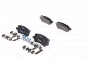 Image of Bosch 0986494213 BP1149 Brake Pad Set Disc Brake Rear Axle