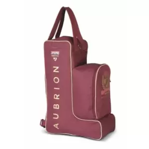 Image of Aubrion Team Hat And Boot Bag (One Size) (Burgundy)