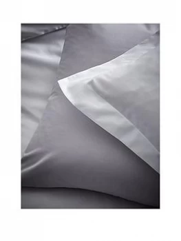 Image of Content By Terence Conran Modal Standard Pillowcase Pair - Grey