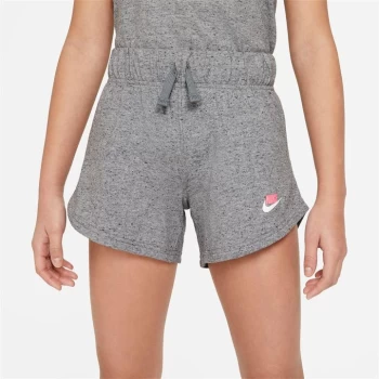 Image of Nike Sportswear Jersey Shorts Girls - Grey