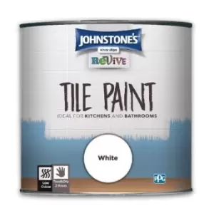 Image of Johnstones - 750ml Revive Tile Paint White