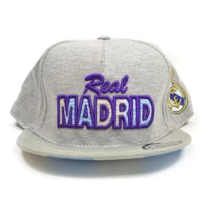 Image of Real Madrid Classic Baseball Grey Cap
