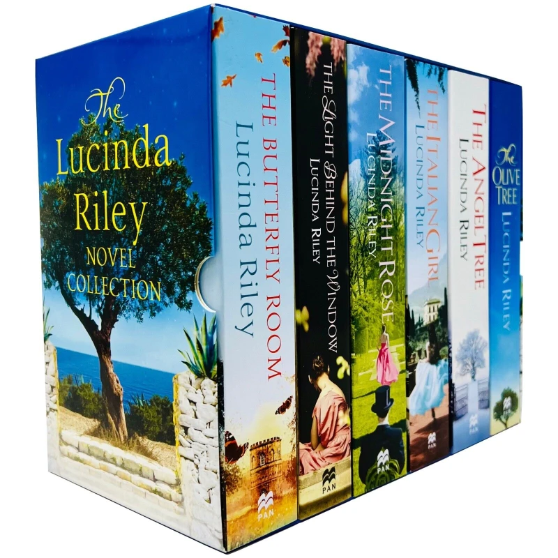 Image of Lucinda Riley Novel Collection 6 Books Box Set (Butterfly Room, Light Behind the Window, Midnight Rose, Angel Tree & Olive Tree) Cooknation, Lucinda R