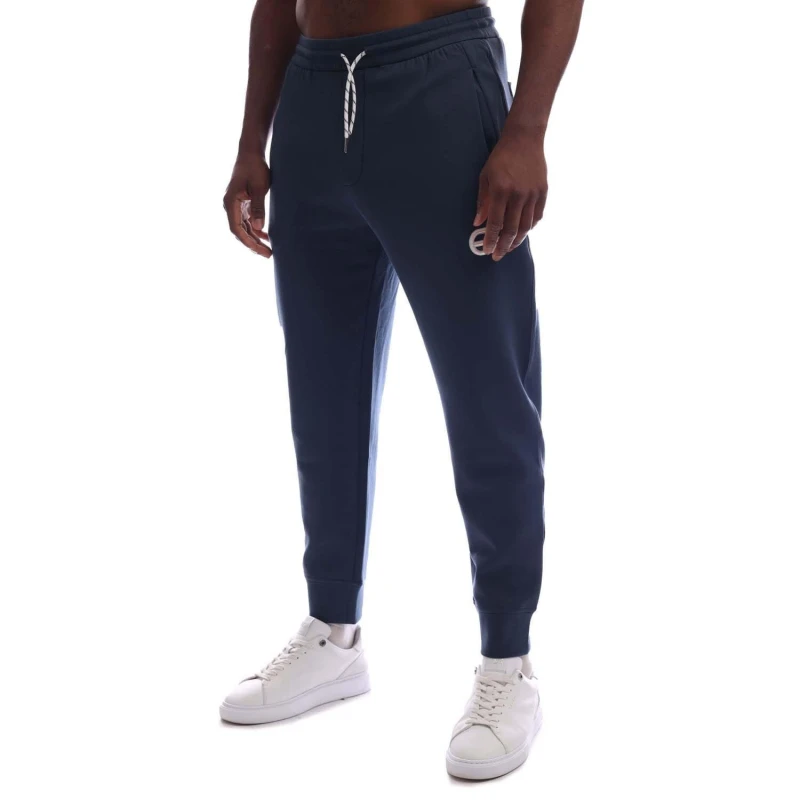 Image of Emporio Armani Jersey Joggers 3/4 Length Trousers 2XL Blue 30175518510